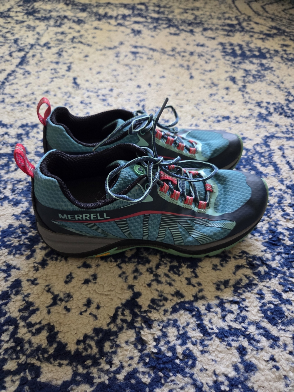 Merrell Women's Teal Trail Running Shoes